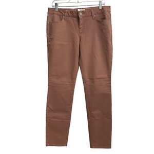 No Boundaries Skinny Jeans Size 13 Pink/Rose Mid Rise Cotton Lightweight Pants